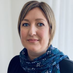 smiling person